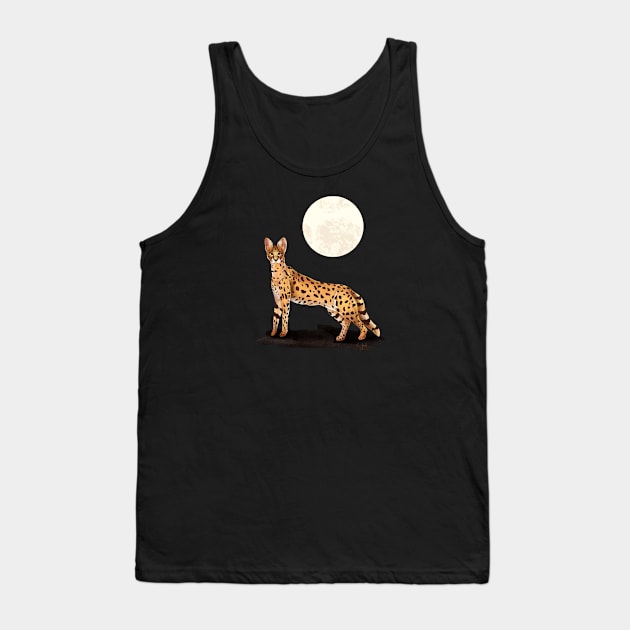 Under the moon Tank Top by Sitenkova